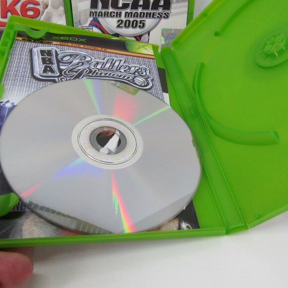 XBOX Games Lot of 3 Basketball with Manuals and Discs NBA NCAA Preowned - Picture 10 of 11
